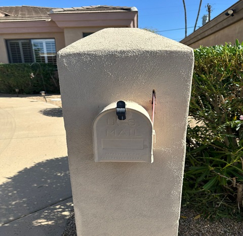 mailbox with no lock